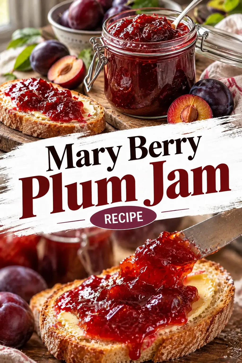 Mary Berry’s Plum Jam Recipe (The Classic Method)