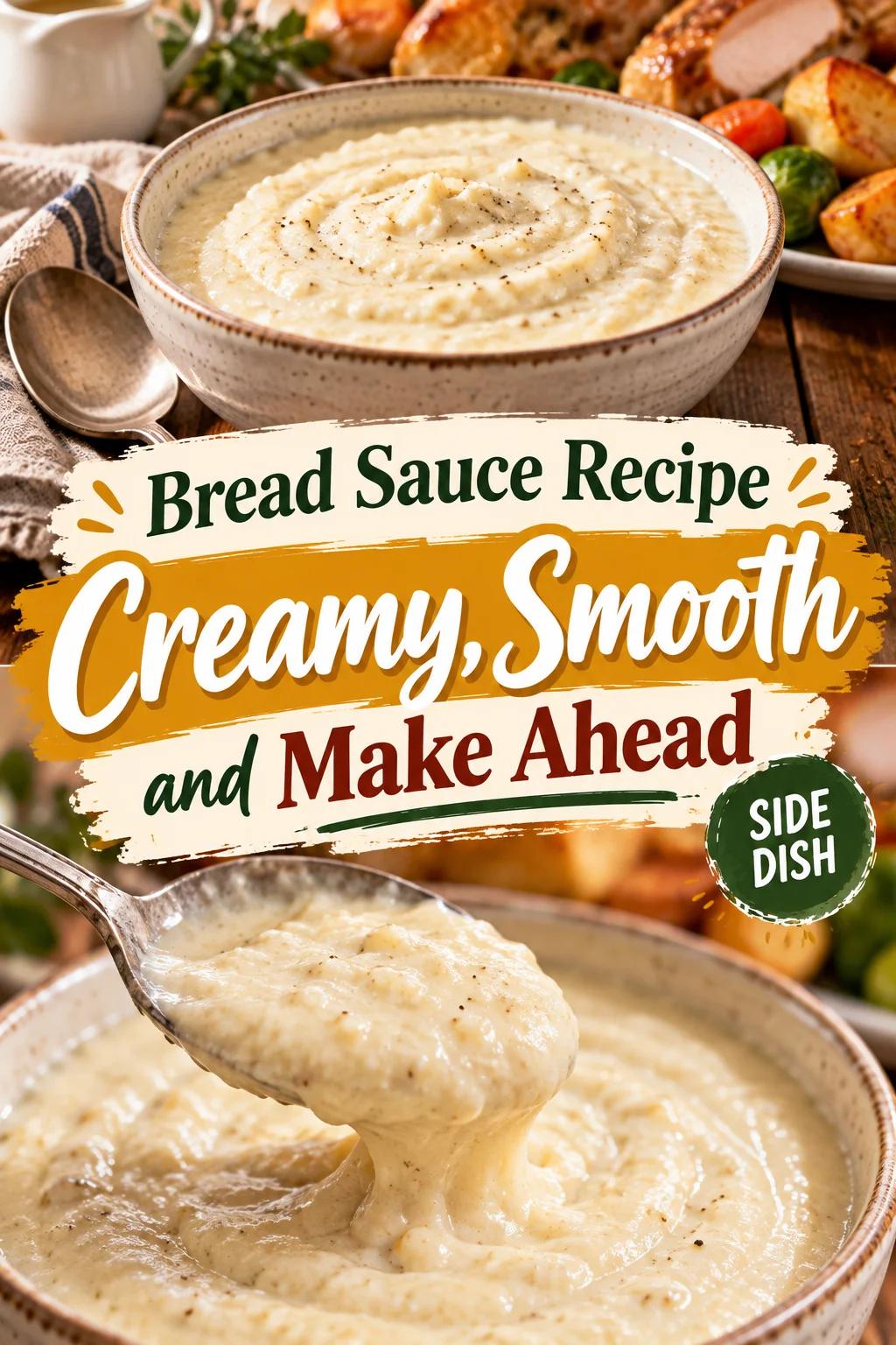 Bread Sauce Recipe: Creamy, Smooth and Make Ahead