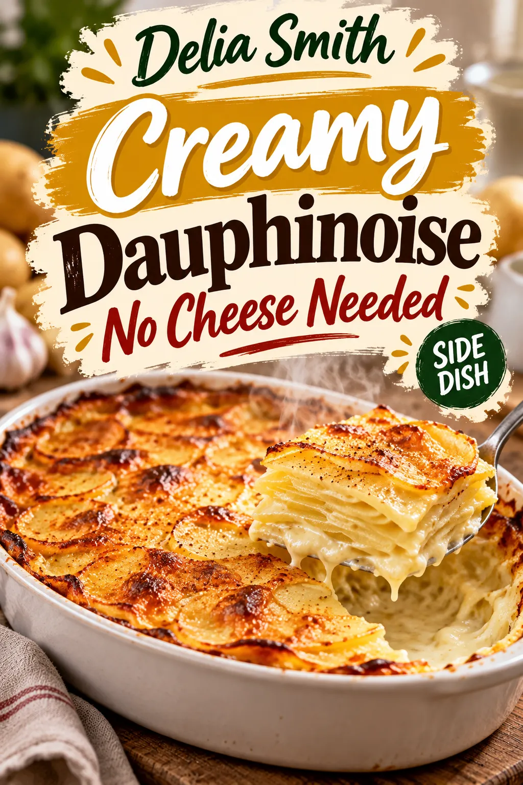 Delia Smith Dauphinoise Potatoes Recipe (Original Method)
