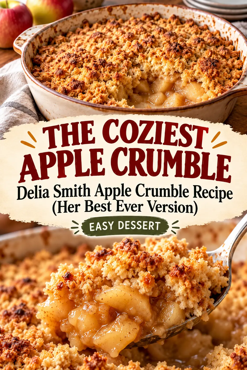 Delia Smith Apple Crumble Recipe (Her Best Ever Version)