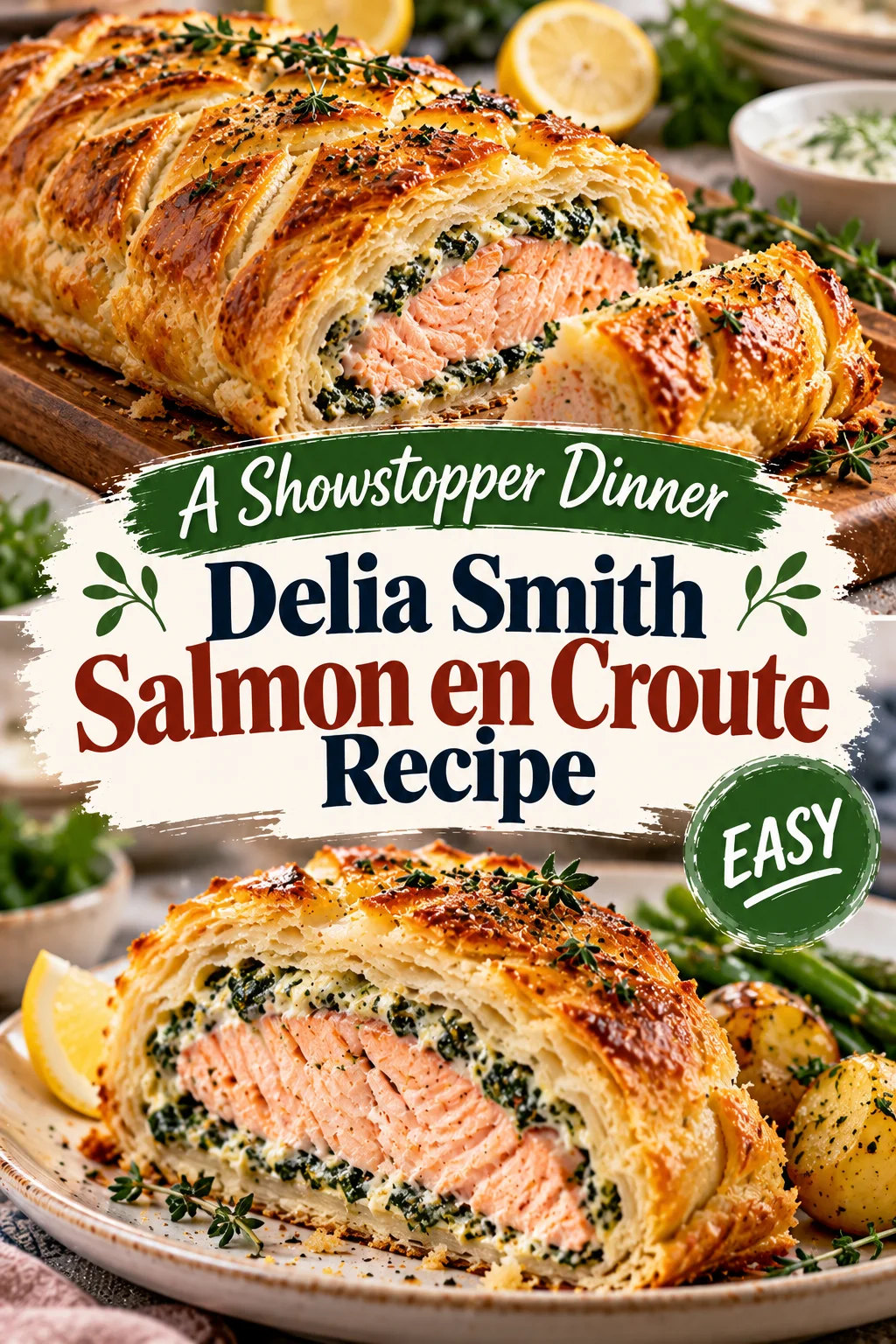 Delia Smith Salmon en Croute Recipe (Golden & Flaky)
