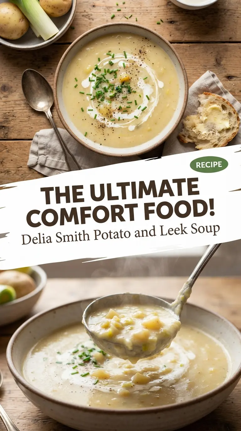 Delia Smith Potato and Leek Soup Recipe (Easy & Creamy)